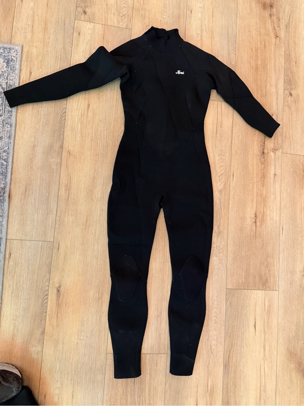 Xcel Full Body Black Wetsuit Womens sz 8